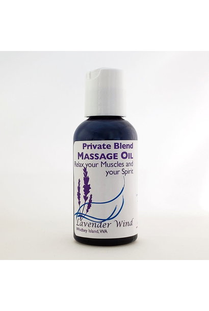 Private Blend Massage Oil - 2oz