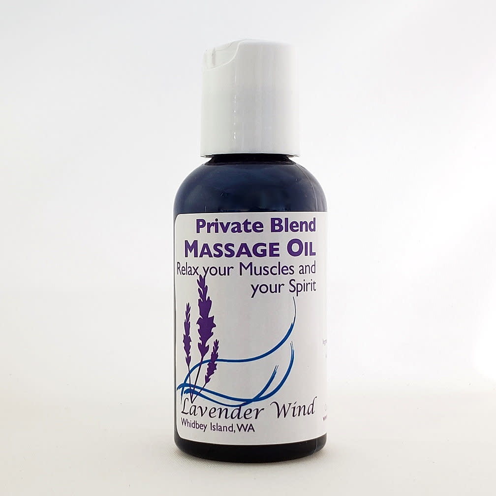 Private Blend Massage Oil - 2oz-1