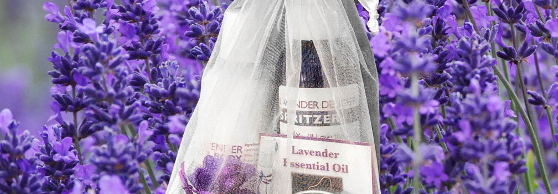Lavender Gift Sets and certificates