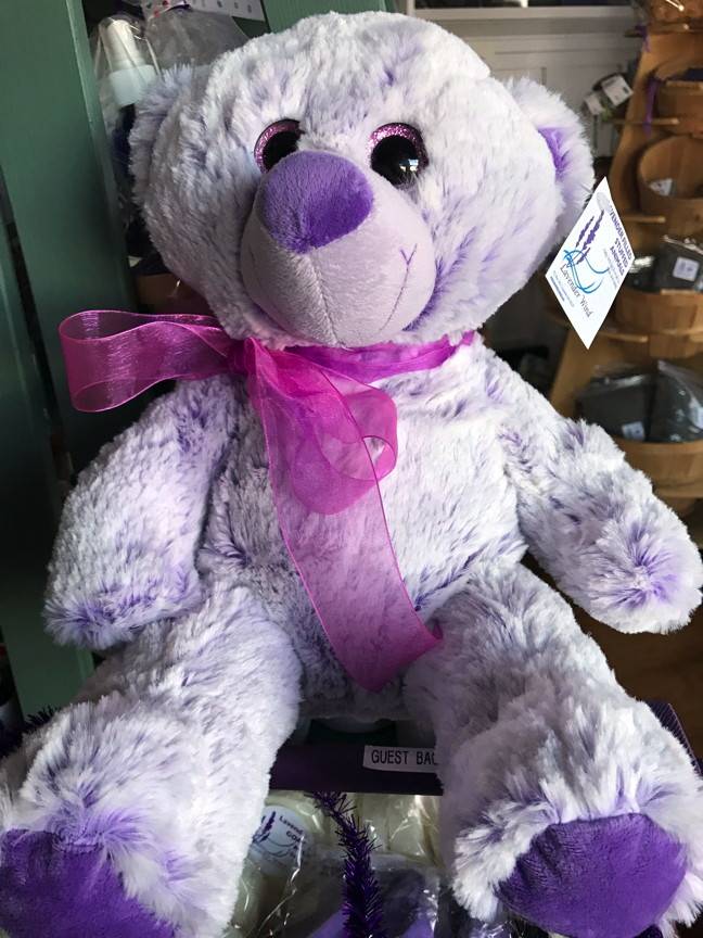Stuffed Bear, "Lavendula" Large 16"-1