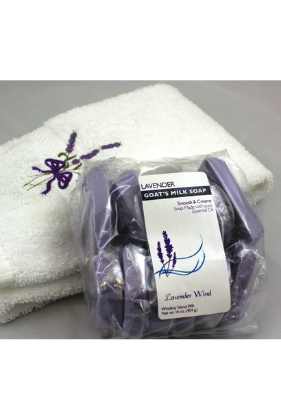 Goat's Milk Soap 1 lb. Guest soaps Purple