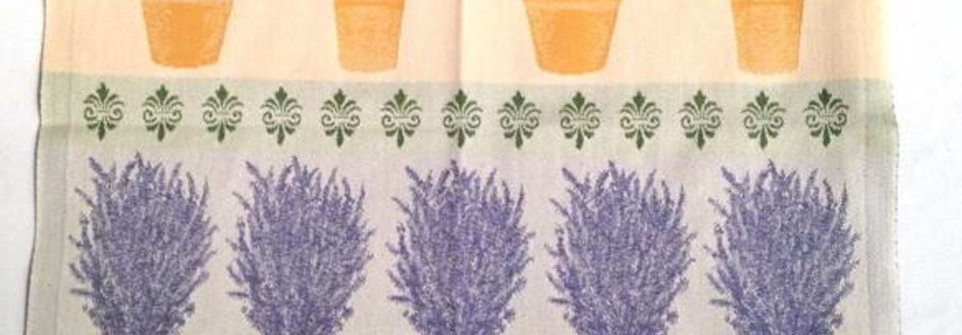 Tea Towel - Swedish, Lavender, Rectangle