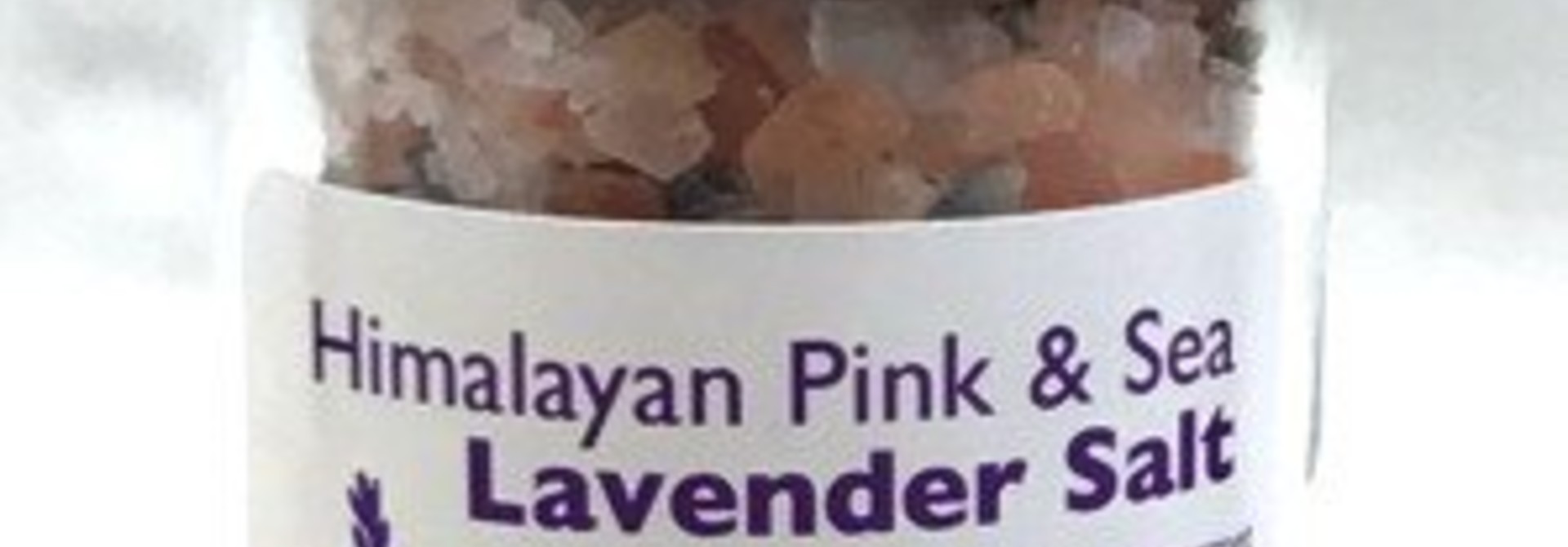Salt, Lavender - in Grinder Jar