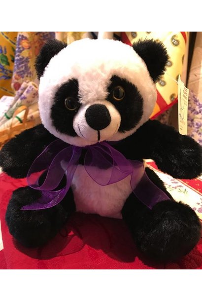 Lavender Stuffed Panda - PanPan 8"