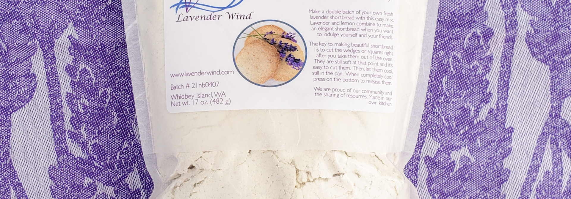 Lemon Lavender Shortbread Mix