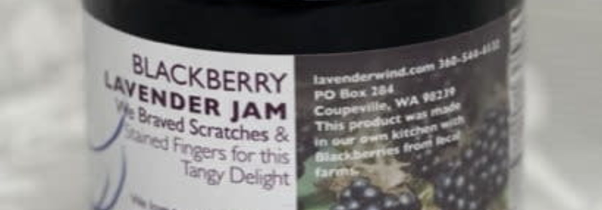 Blackberry Lavender Jam 11 oz