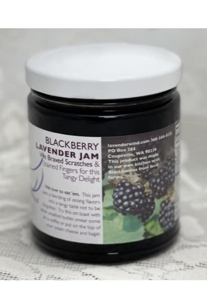 Blackberry Lavender Jam 11 oz