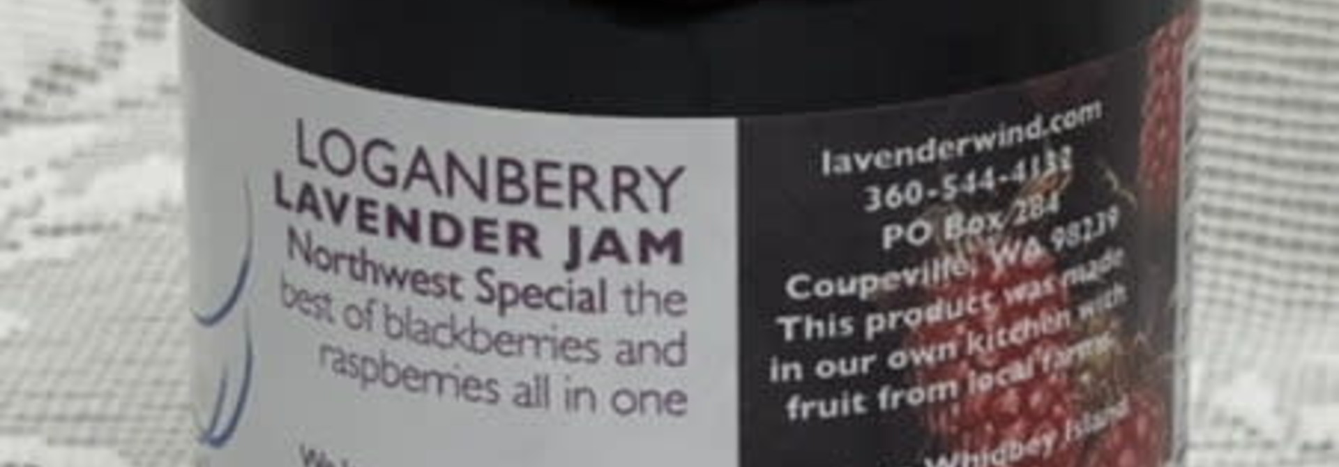Loganberry Lavender Jam - 11 oz.