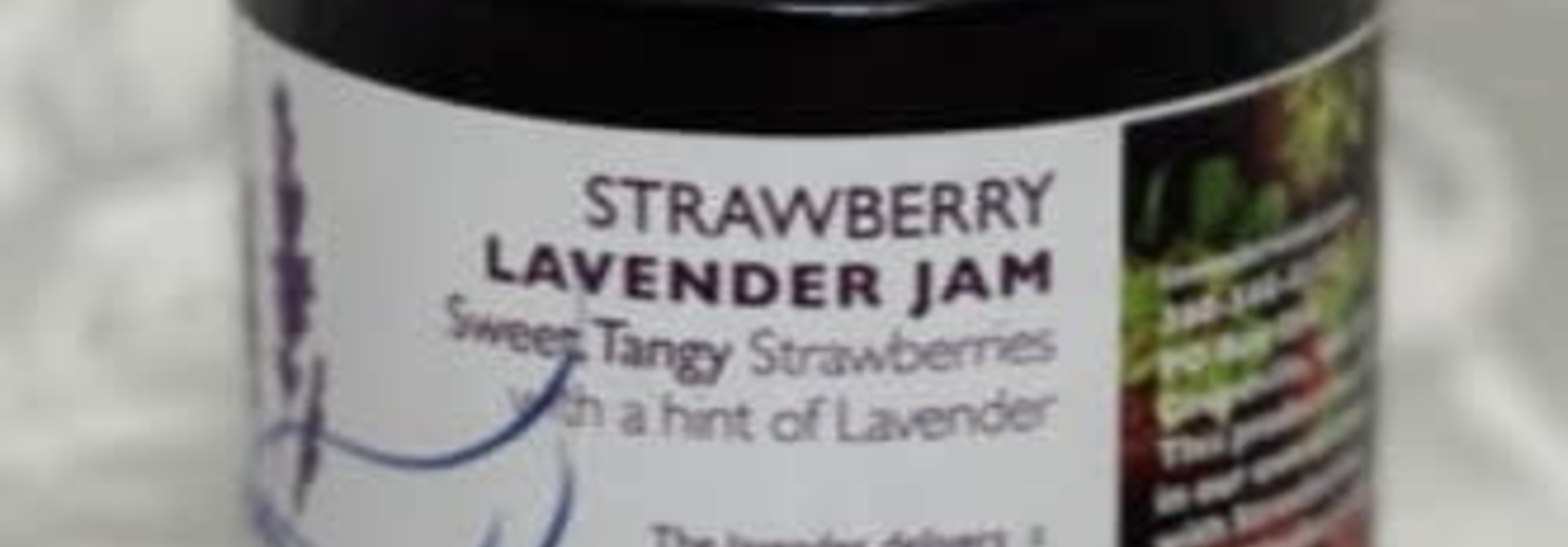 Strawberry Lavender Jam -11 oz