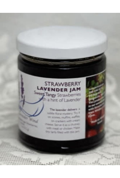 Strawberry Lavender Jam -11 oz