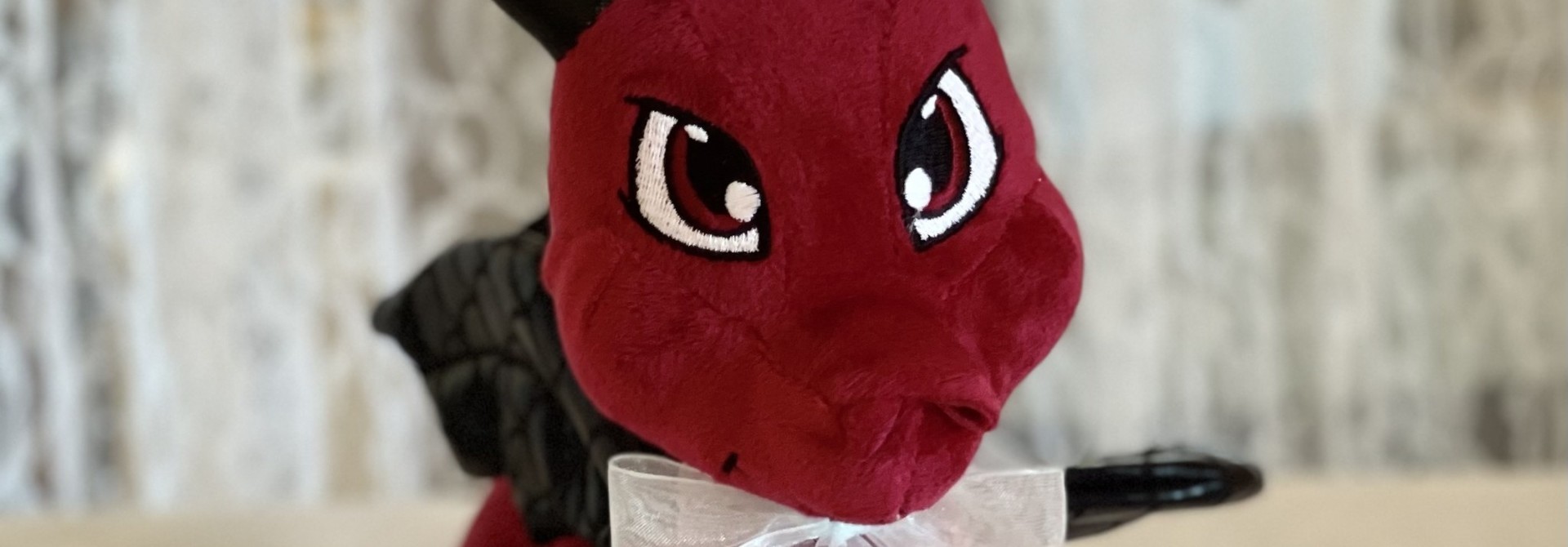 Stuffed Dragon "Fierce", 8"