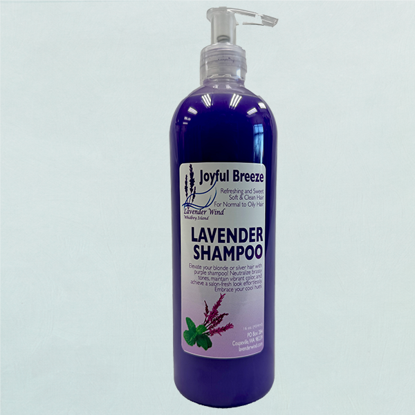 Purple Joyful Breeze Lavender Shampoo - 16oz.-1