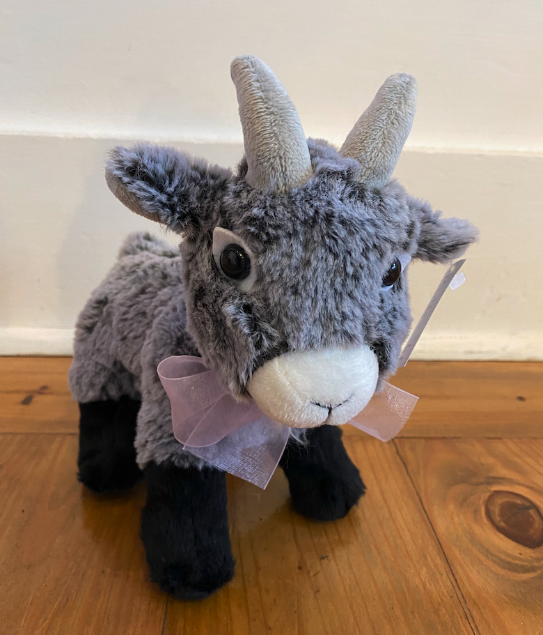 Stuffed Goat, "Billie", 8"-2