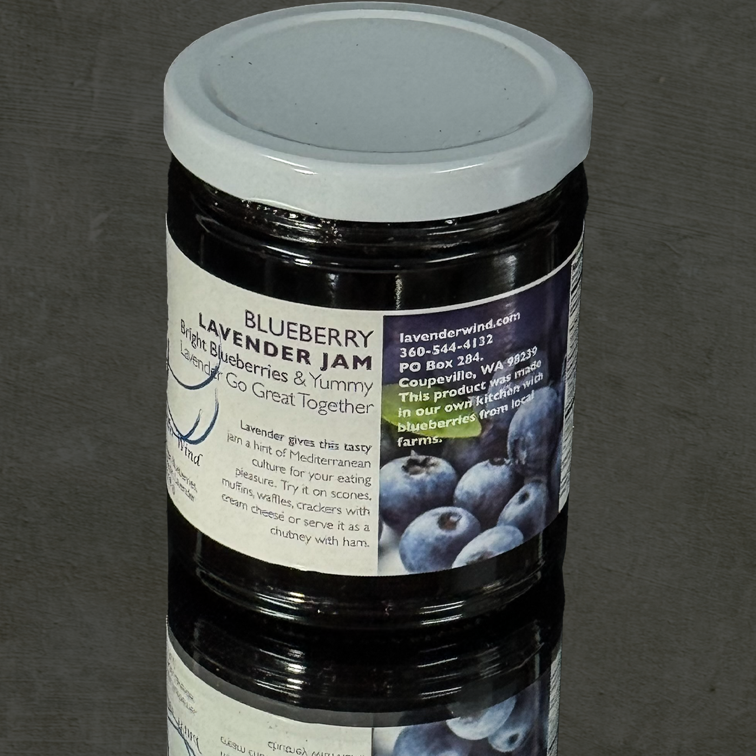 Blueberry Lavender Jam - 11 oz.-2