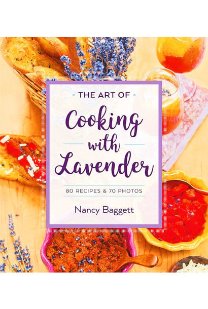 Book, The Art of Cooking with Lavender by Nancy Baggett
