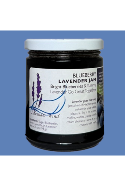 Blueberry Lavender Jam - 11 oz.