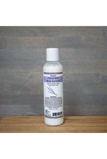 Lavender Hand & Body Lotion - Medium 6 oz