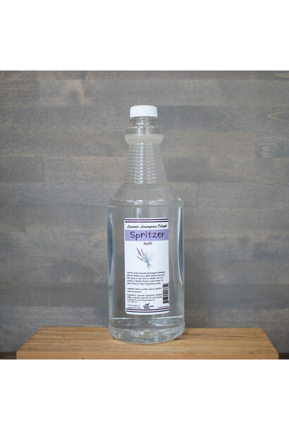 Lavender & Lemongrass Room &  Linen Spritzer  Refill - 32 oz