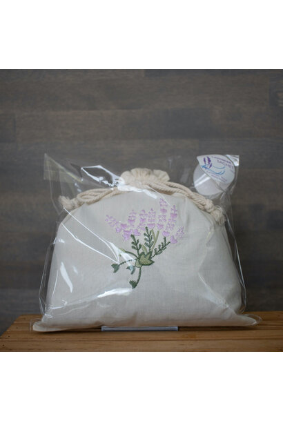 Lavender Sachet Grand Muslin Bag Lavender Wind