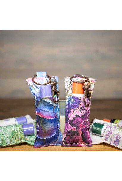 Lavender Key Chain Sachet w/ Lip Balm