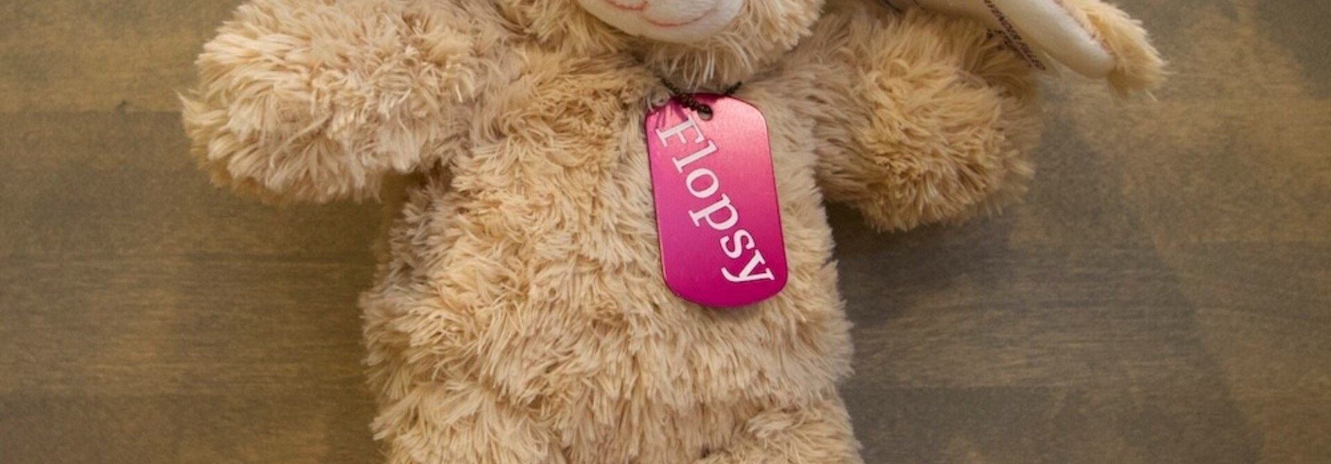 Lavender Stuffed Bunny - Flopsy 8"