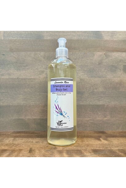 Lavender Shampoo & Body Gel - 16 oz