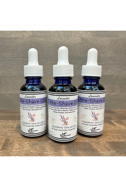 Pre-Shave Oil - Lavender