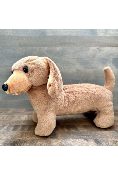 Lavender Stuffed Dachshund Dog - Romeo 8"