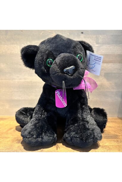 Lavender Stuffed Panther - Phantom 16"