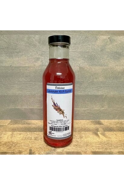 Lavender Rich Simple Syrup