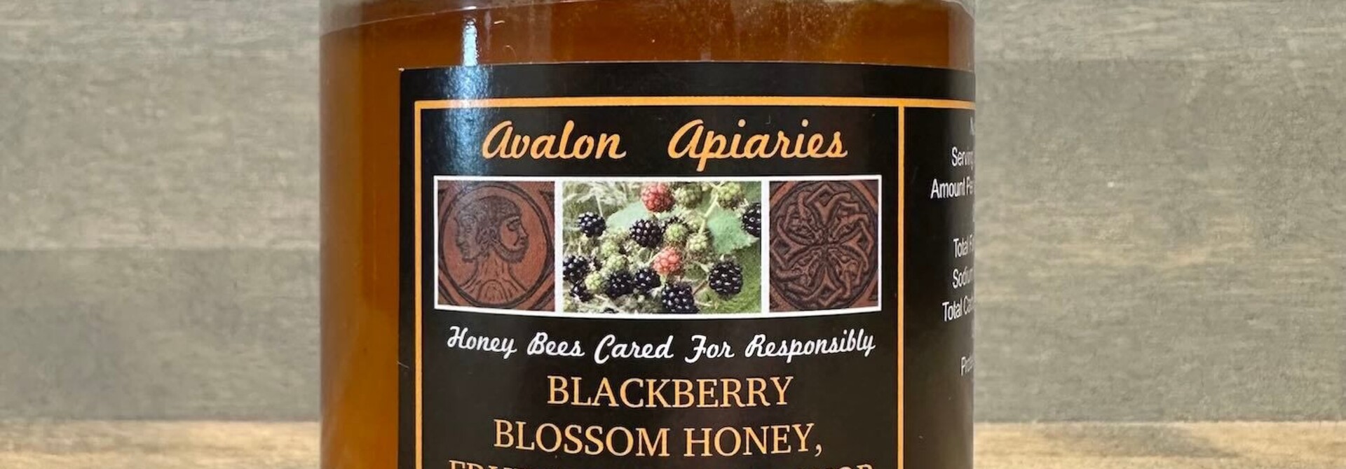 Honey - Blackberry Infused 10 oz