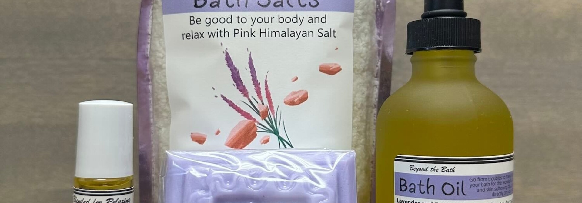 Lavender Bath Gift Set | Complete Bath & Body Bundle