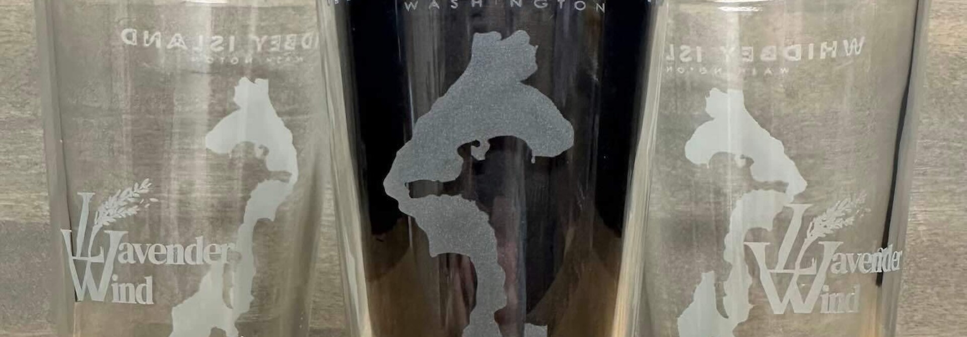 Whidbey Island Pint Glass