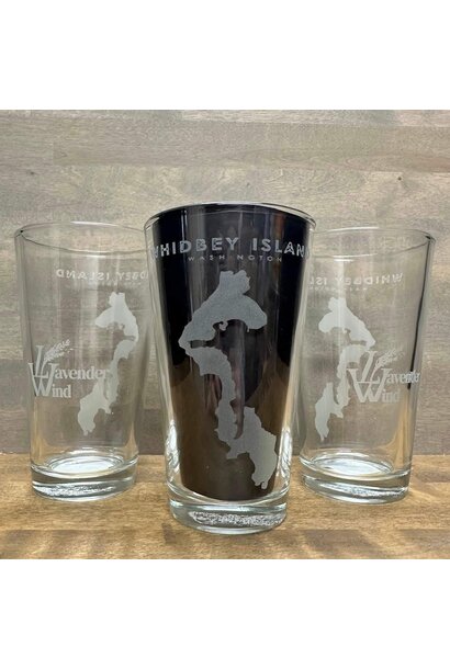 Whidbey Island Pint Glass