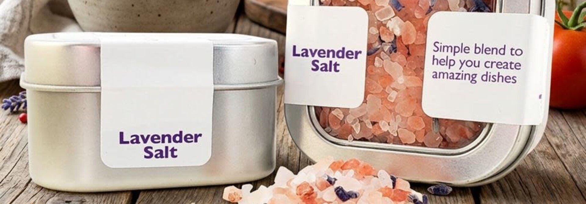 Culinary Tin - Course Salt & Lavender