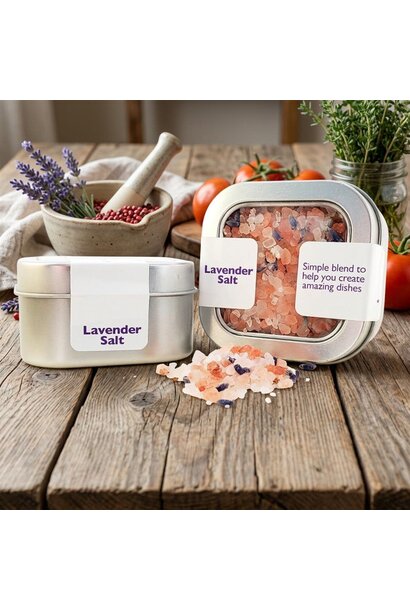Culinary Tin - Course Salt & Lavender