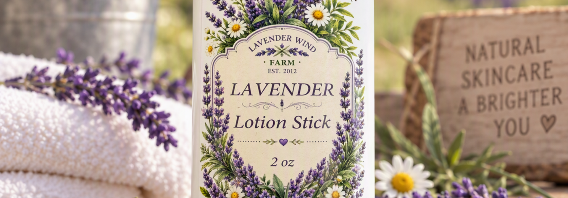 Lavender Lotion Stick