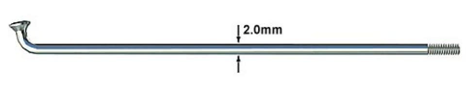 Sapim Sapim Leader Spoke (Straight Gauge) -