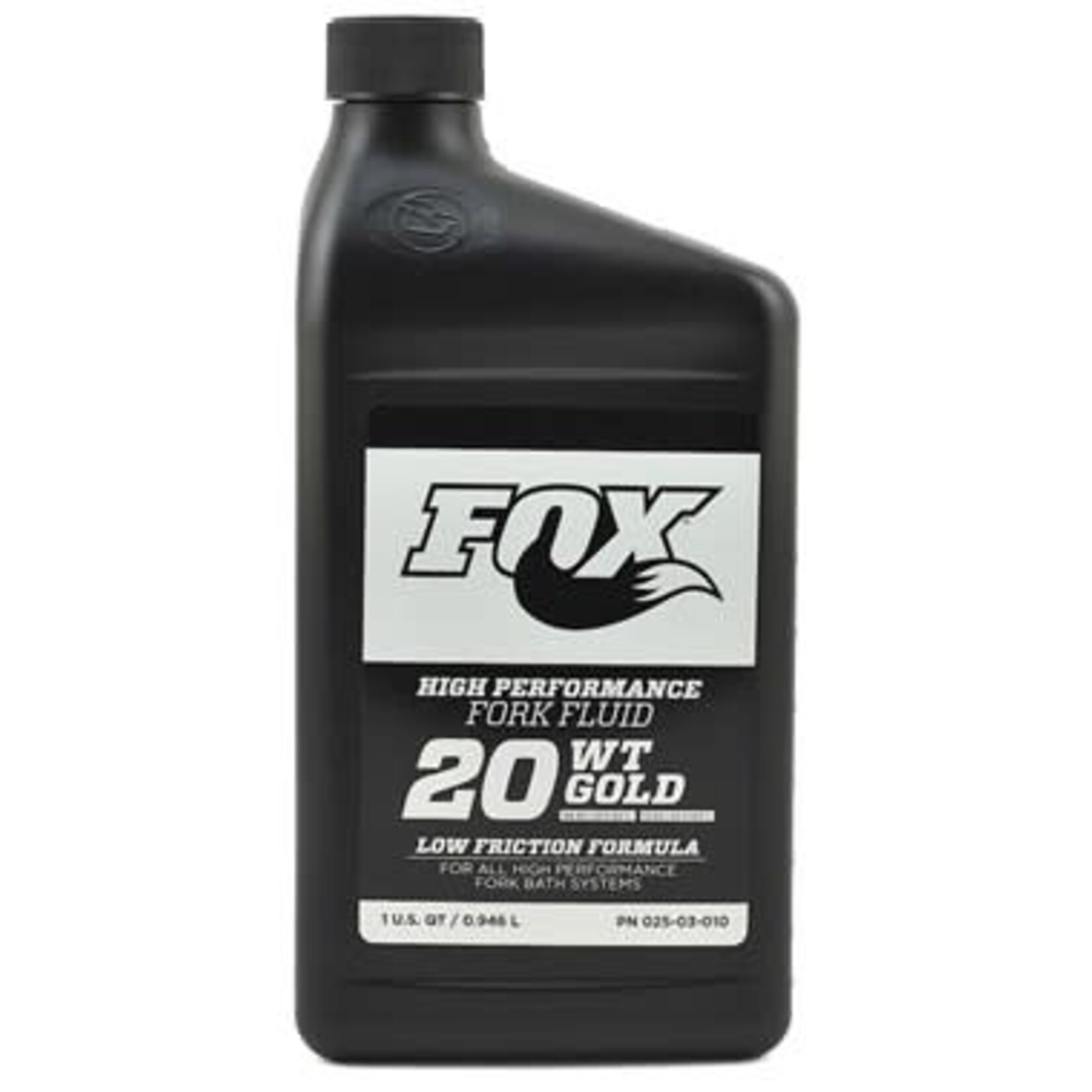 Fox Shox Fox Suspension Oil - 32oz,  20wt Gold
