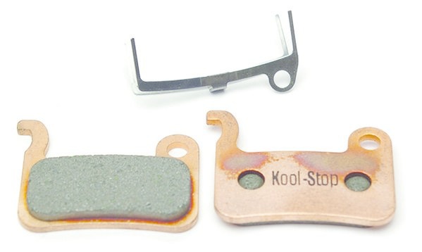 Kool-Stop Kool-Stop Shimano Sintered Direct Mount RS505/RS805 Road Disc Brake Pads Copper Plate #KS-D625S