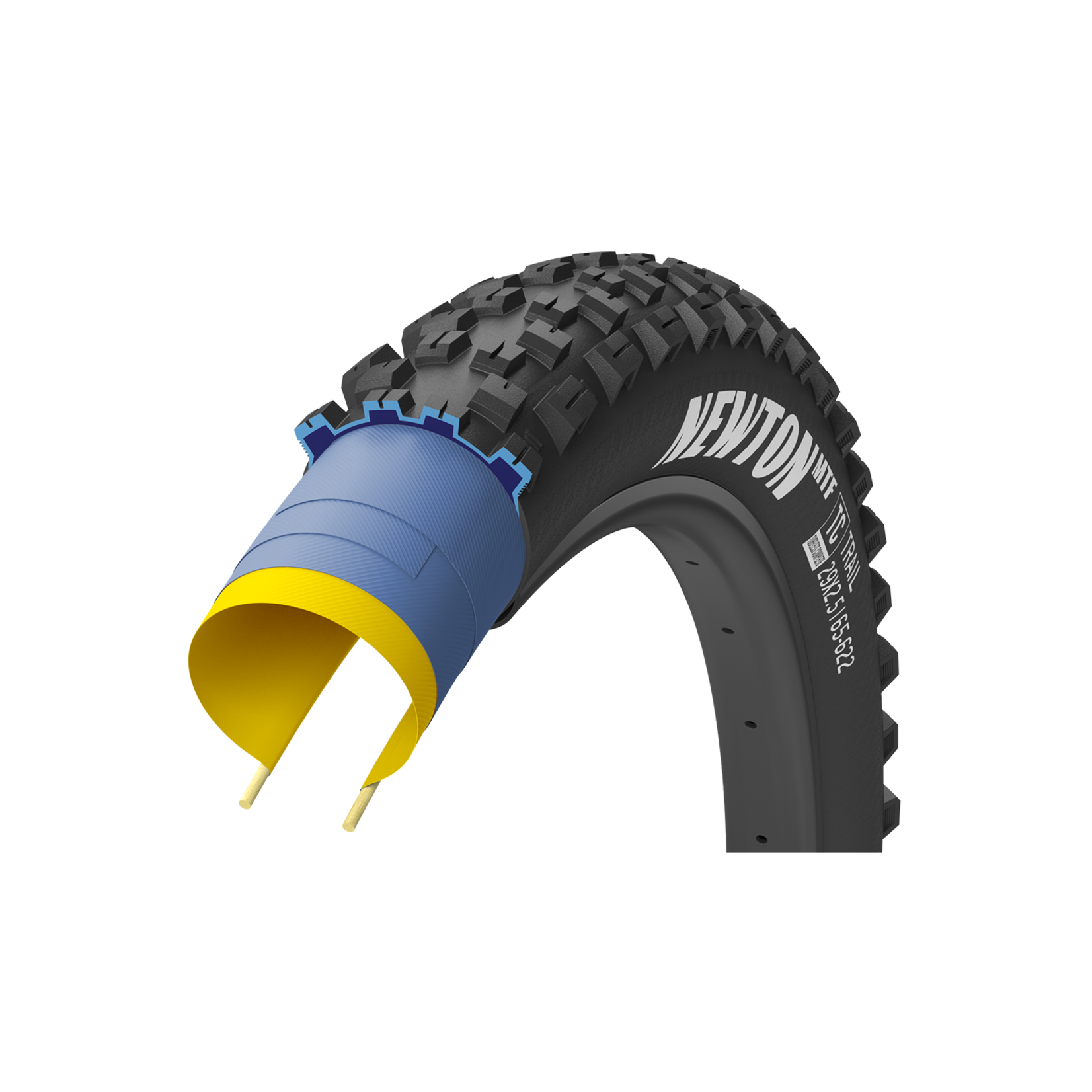 Goodyear Goodyear 29" Newton MTF Trail Tire - 50/60a, Armor,  2.5"