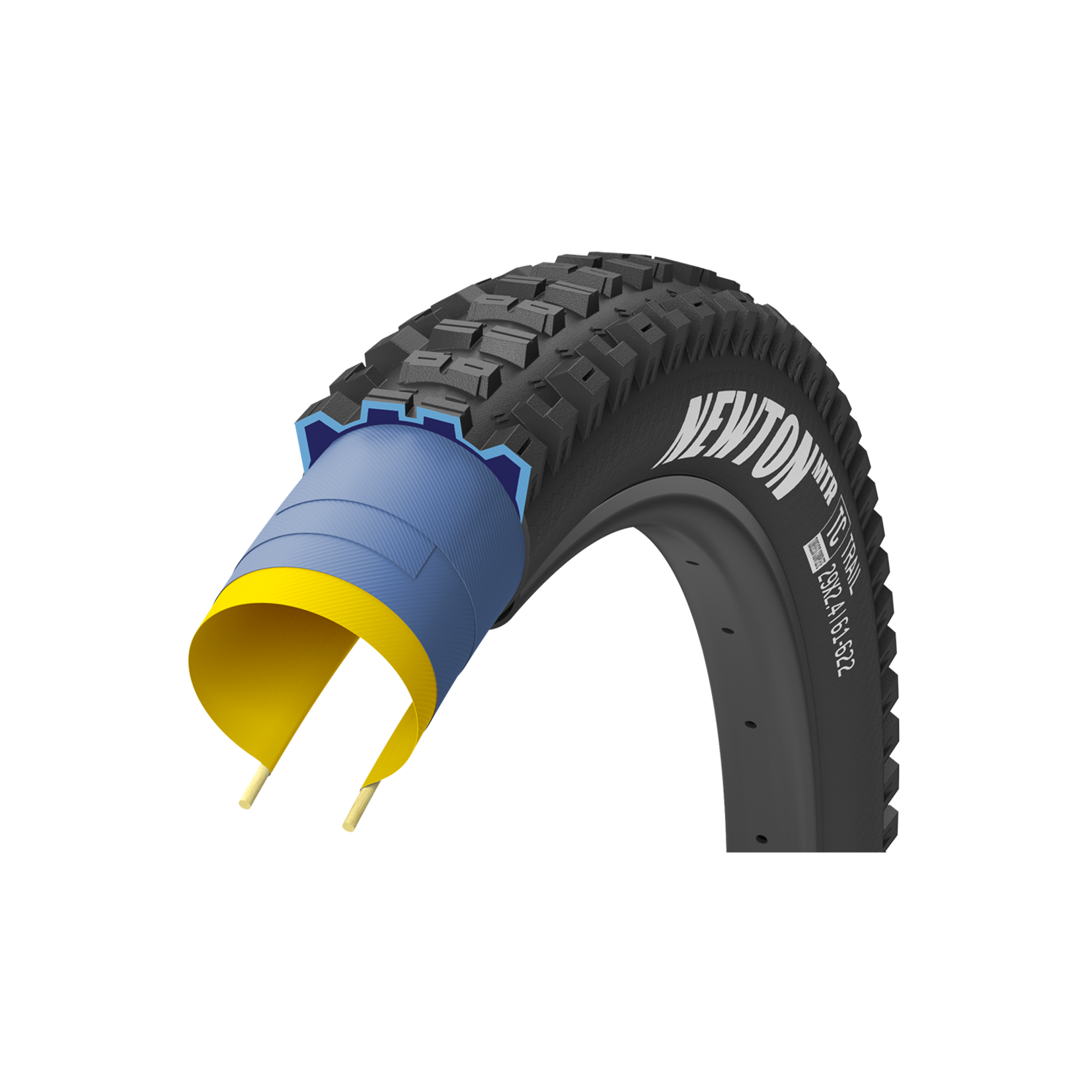 Goodyear Goodyear 29" Newton MTR Trail Tire  - 50/60a, Armor, 2.4"
