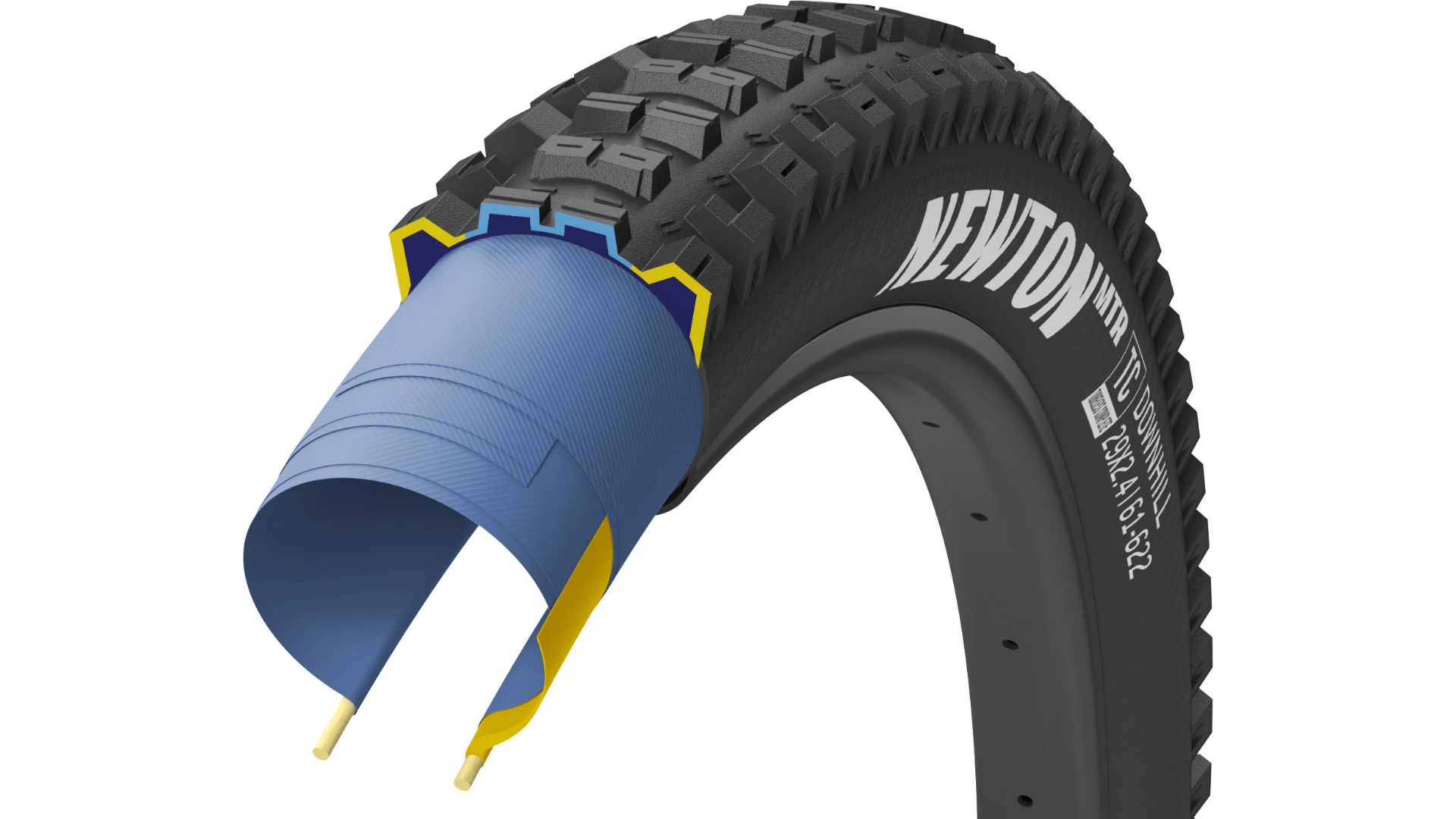 Goodyear Goodyear 29" Newton MTR DH Tire - 40/42/60a, DH Wall, 2.4"