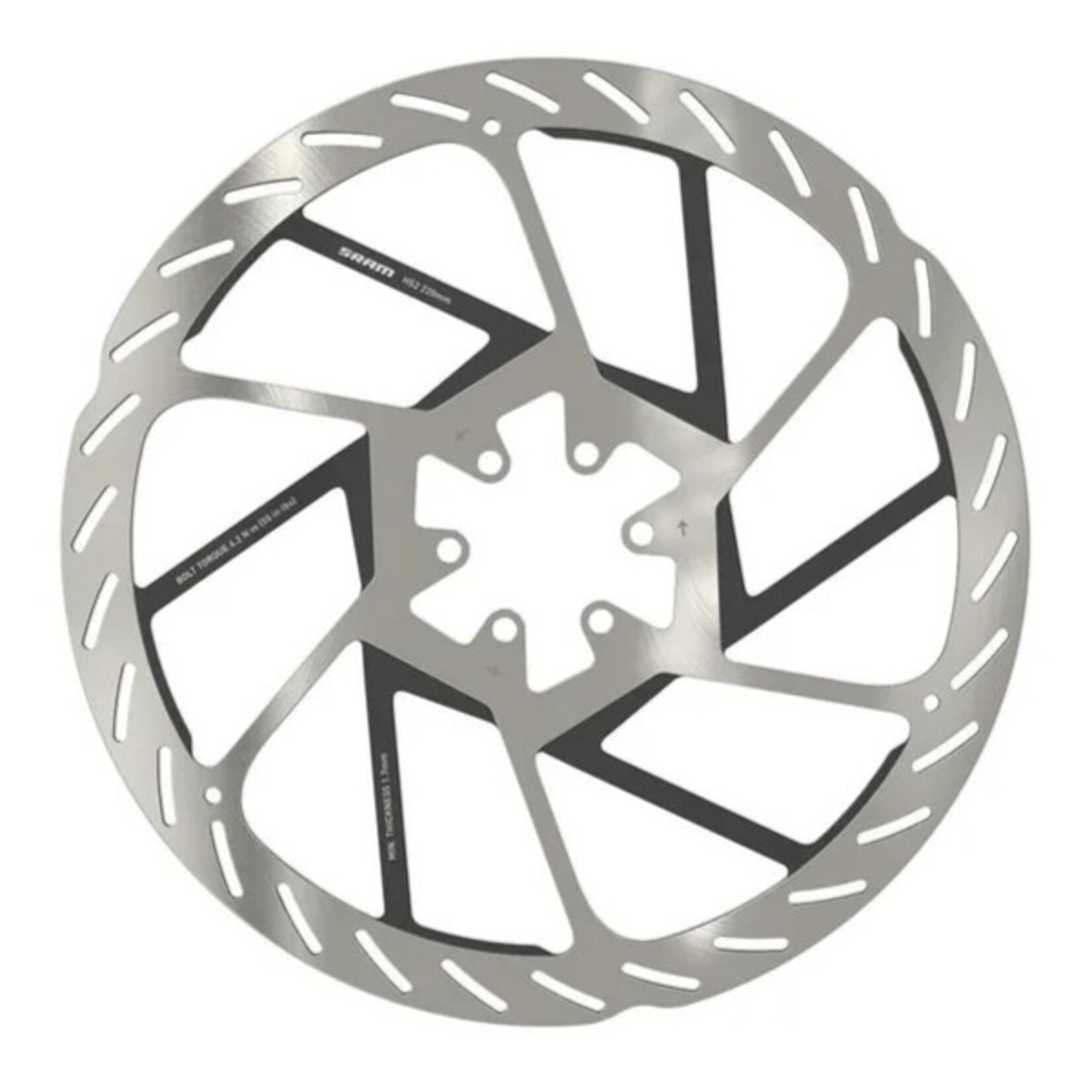 SRAM SRAM HS2 Disc Brake Rotor - 200mm, 6 Bolt