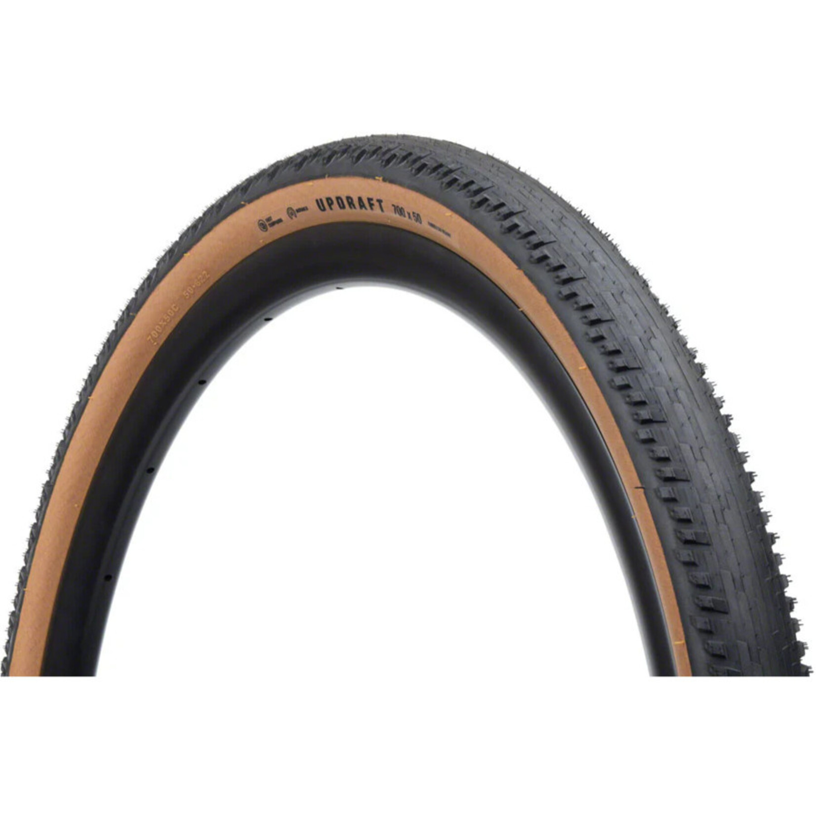 Teravail Teravail (700cc) Updraft Tire - 50mm, Tan, Durable, Fast Compound