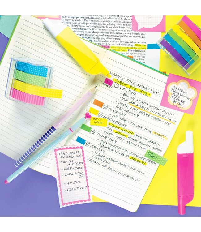 Ooly Do-Overs Erasable Highlighters