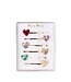 Meri Meri Glitter Heart Hair Slides