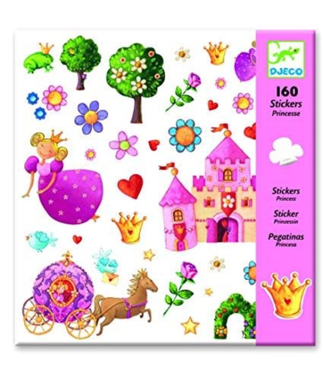Djeco Stickers - Princess