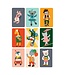 Petit Collage Tin Card Game: Silly Monkey