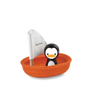 Plan Toys Sailing Boat - Pengiun